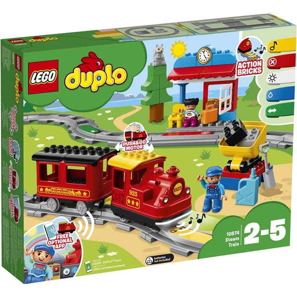 10874 LEGO DUPLO Damptog (Billede 1 af 4)
