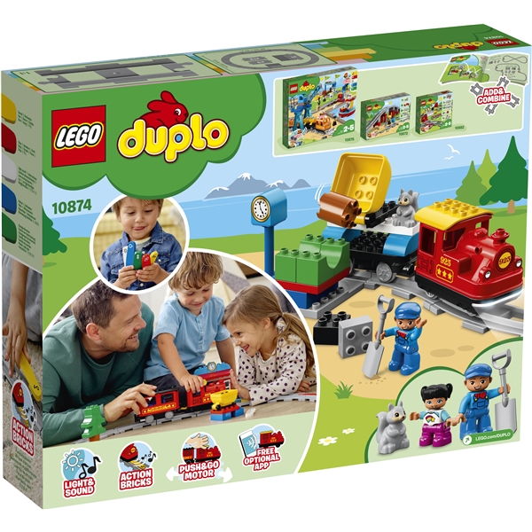 10874 LEGO DUPLO Damptog (Billede 2 af 4)