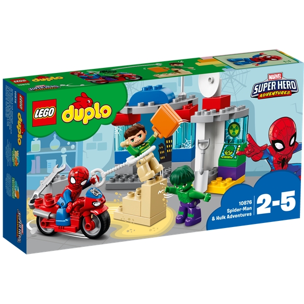 10876 DUPLO Hero Spider-Man og Hulks Eventyr (Billede 1 af 3)