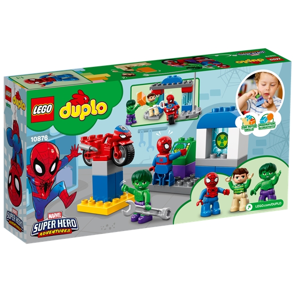 10876 DUPLO Hero Spider-Man og Hulks Eventyr (Billede 2 af 3)