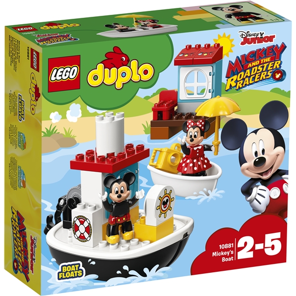 10881 LEGO DUPLO Mickeys Båd (Billede 1 af 3)