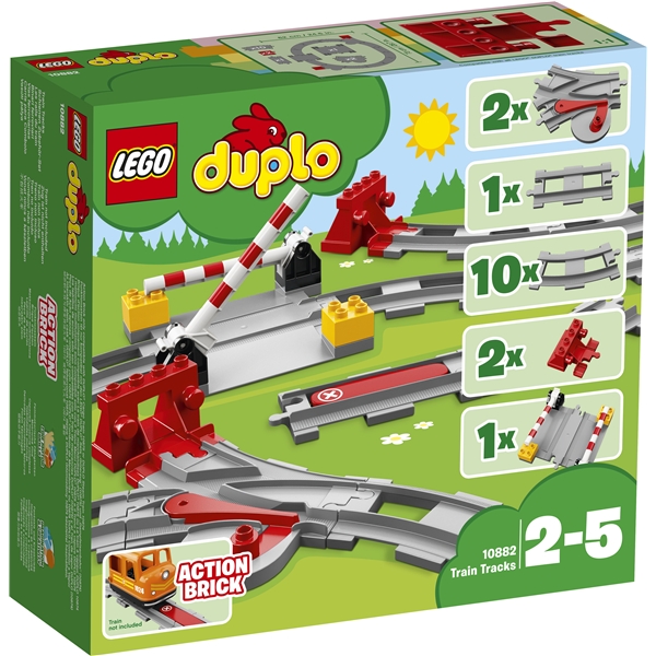 10882 LEGO DUPLO Togspor (Billede 1 af 3)