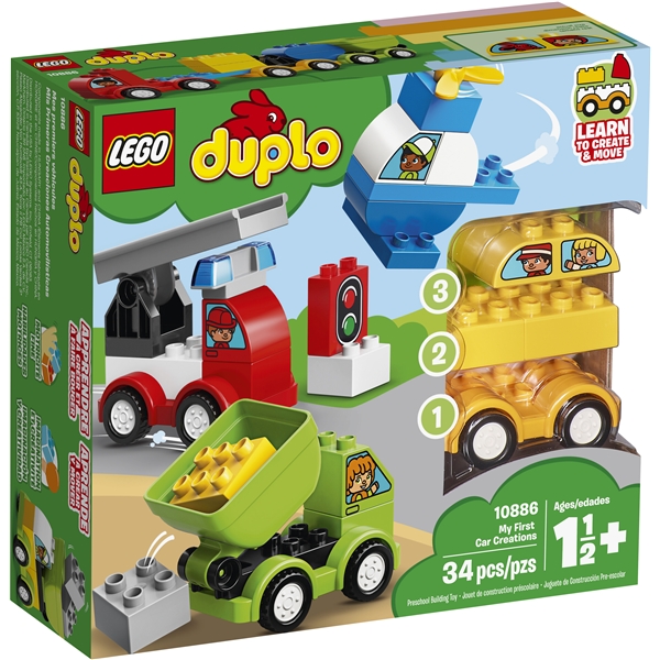 10886 LEGO DUPLO® Mine Første Bilmodeller (Billede 1 af 5)