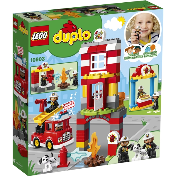 10903 LEGO DUPLO® Brandstation (Billede 2 af 5)