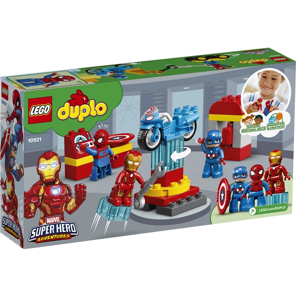 10921 LEGO Duplo Superhelte-laboratorium (Billede 2 af 3)