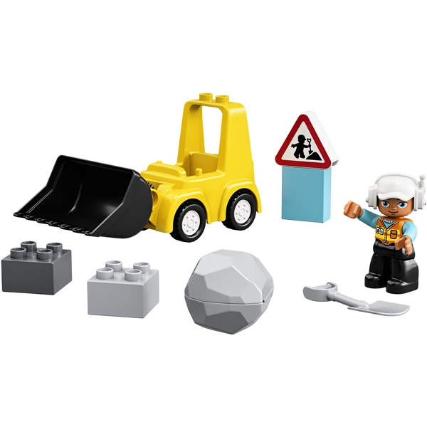 10930 LEGO Duplo Town Bulldozer (Billede 3 af 3)