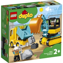 10931 LEGO Duplo Town Lastbil og gravemaskine