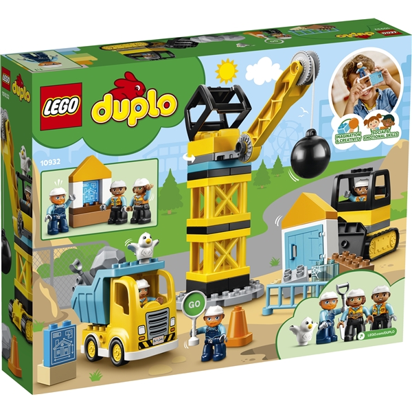 10932 LEGO Duplo Town Nedrivningsarbejde (Billede 2 af 7)