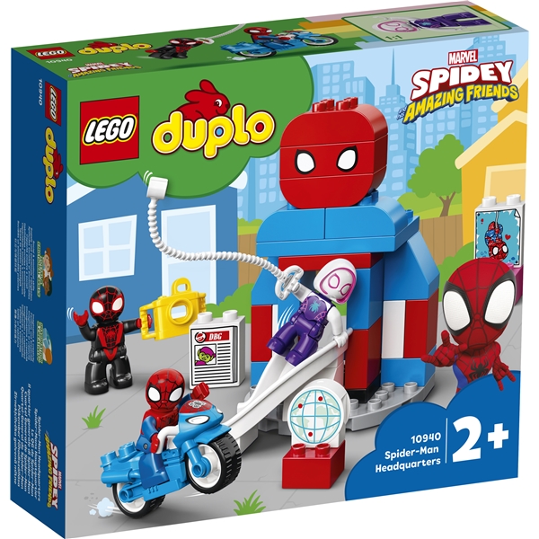 10940 LEGO Duplo Spider-Mans hovedkvarter (Billede 1 af 3)