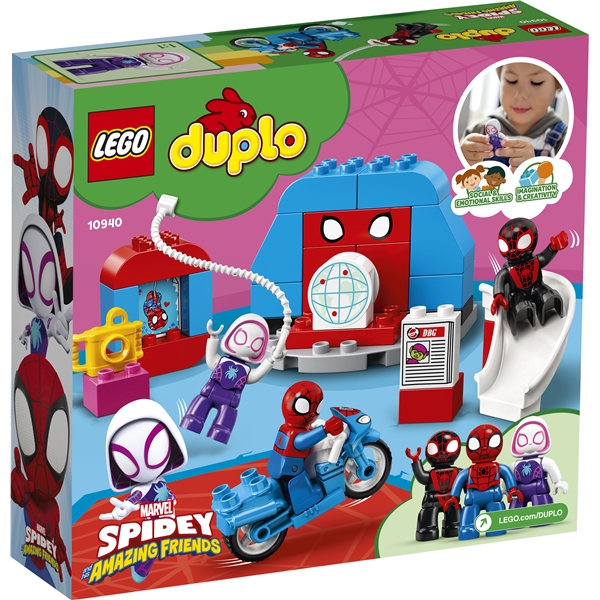 10940 LEGO Duplo Spider-Mans hovedkvarter (Billede 2 af 3)