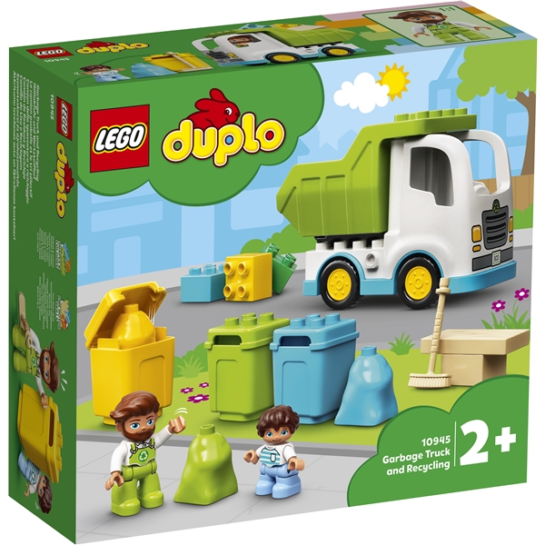 10945 LEGO Duplo Skraldebil og genbrug (Billede 1 af 3)