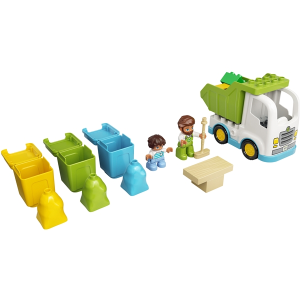 10945 LEGO Duplo Skraldebil og genbrug (Billede 3 af 3)