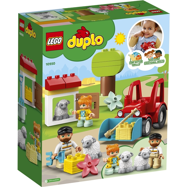 10950 LEGO Duplo Traktor og Bondegårdsdyr (Billede 1 af 4)