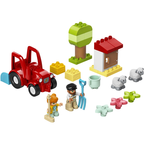 10950 LEGO Duplo Traktor og Bondegårdsdyr (Billede 3 af 4)