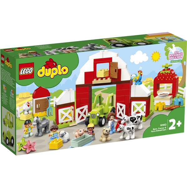 10952 LEGO Duplo Lade, traktor og bondegårdsdyr (Billede 1 af 3)