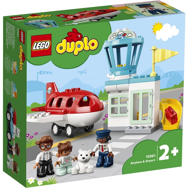 10961 LEGO Duplo Fly og lufthavn (Billede 1 af 3)