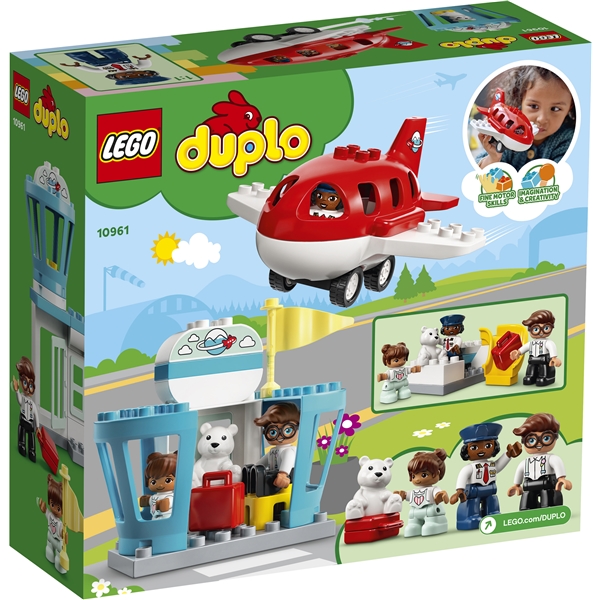udtrykkeligt centeret ledig stilling 10961 LEGO Duplo Fly og lufthavn - LEGO DUPLO - LEGO | Shopping4net