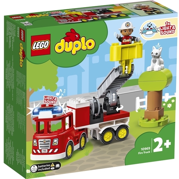 10969 LEGO Duplo Brandbil (Billede 1 af 6)