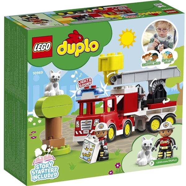 10969 LEGO Duplo Brandbil (Billede 2 af 6)