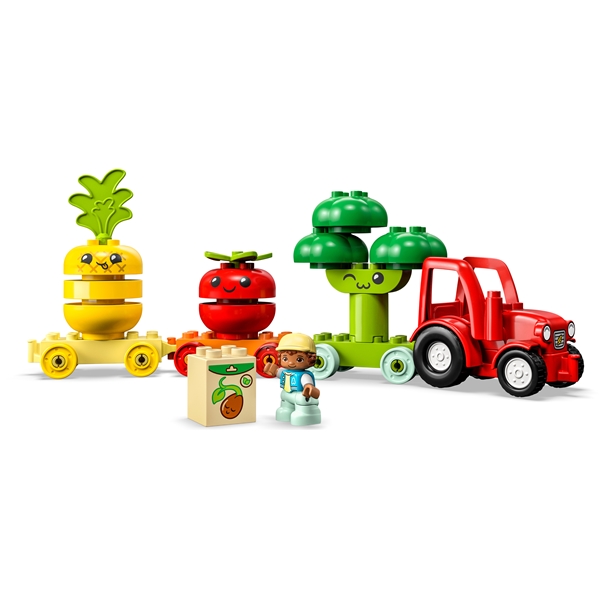 10982 LEGO Duplo Traktor m. Frugt & Grøntsager (Billede 3 af 5)