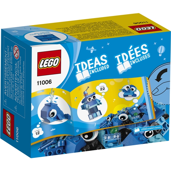 11006 LEGO Classic Kreative blå klodser (Billede 2 af 3)