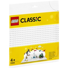 11010 LEGO Classic Hvid byggeplade