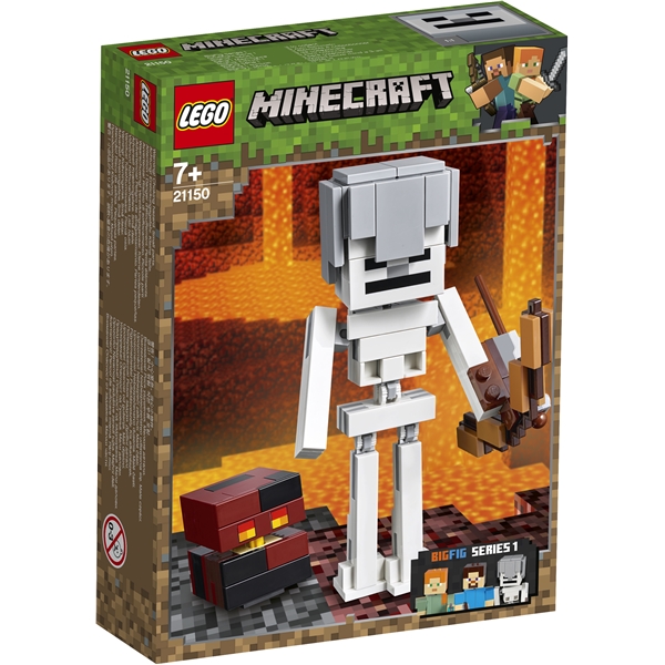 21150 LEGO Minecraft Stor Skelet-figur Magmakubus (Billede 1 af 3)
