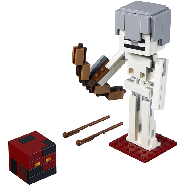 21150 LEGO Minecraft Stor Skelet-figur Magmakubus (Billede 3 af 3)