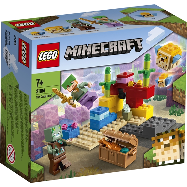 21164 LEGO Minecraft Koralrevet (Billede 1 af 3)