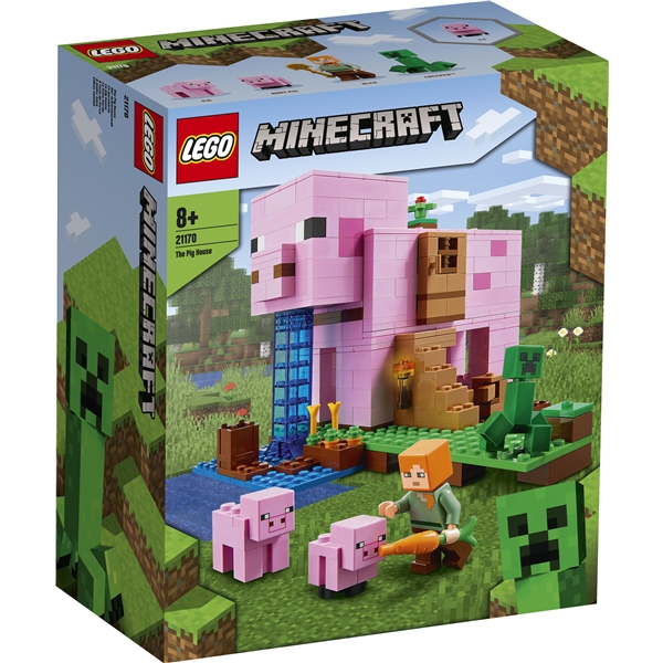 21170 LEGO Minecraft Grisehuset (Billede 1 af 4)