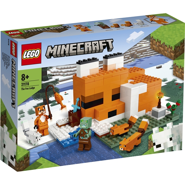 21178 LEGO Minecraft Rævehytten (Billede 1 af 5)