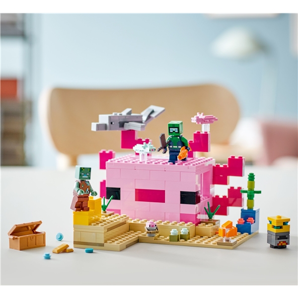 21247 LEGO Minecraft Axolotl-Huset (Billede 6 af 6)