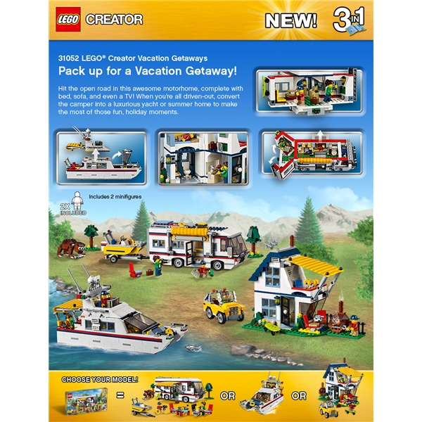 31052 LEGO Creator Feriestunder (Billede 4 af 4)