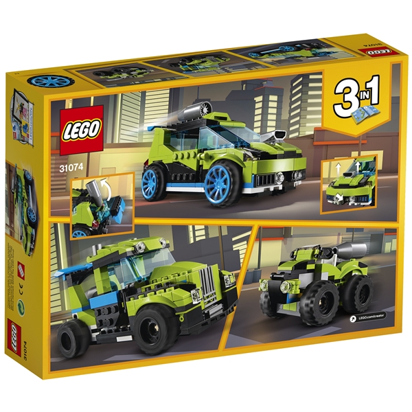 31074 LEGO Creator Raket-Rallybil (Billede 2 af 3)