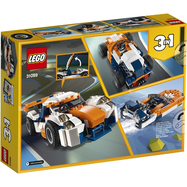 31089 LEGO Creator Orange Racerbil (Billede 2 af 5)