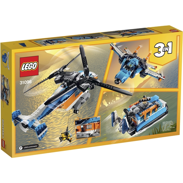 31096 LEGO® Creator Helikopter med To Rotorer (Billede 2 af 3)