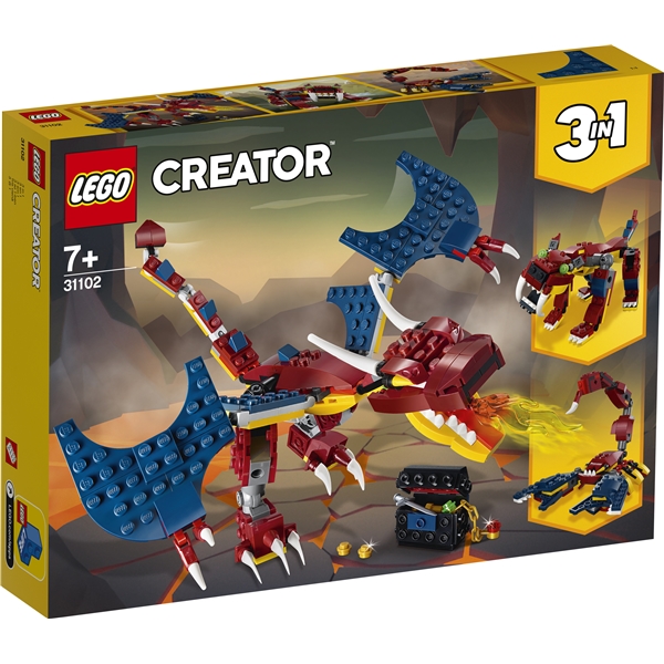 31102 LEGO Creator Ilddrage (Billede 1 af 3)