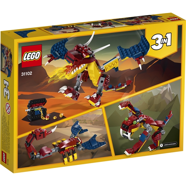 31102 LEGO Creator Ilddrage (Billede 2 af 3)