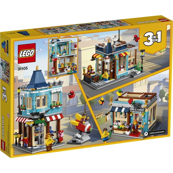 31105 LEGO Creator Byhus med legetøjsbutik - LEGO Creator - LEGO Shopping4net