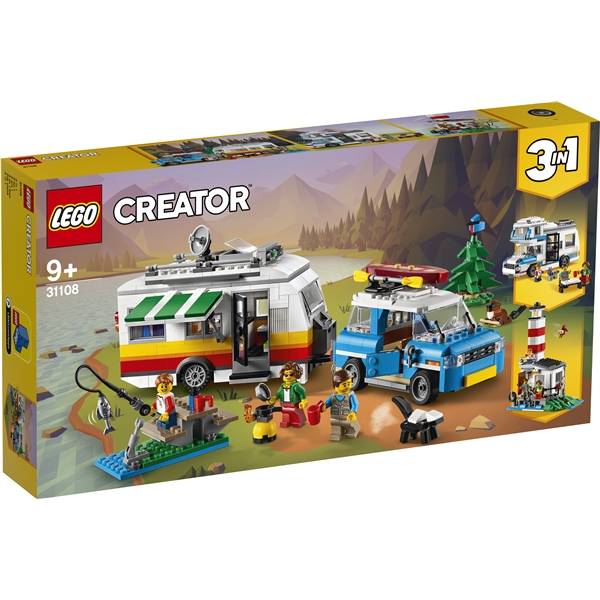 31108 LEGO Creator Familieferie med campingvogn (Billede 1 af 5)