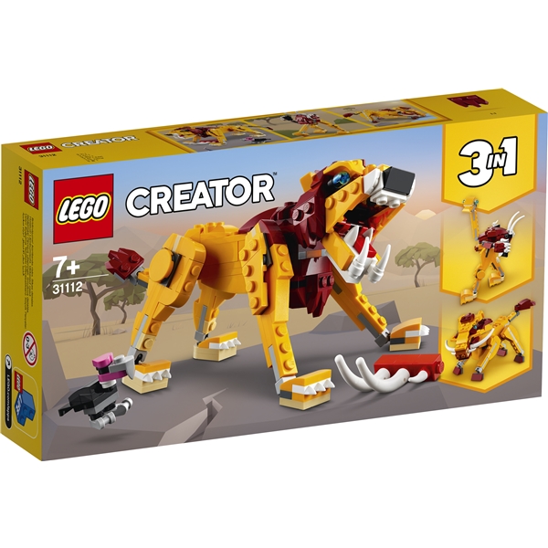 31112 LEGO Creator Vild løve (Billede 1 af 6)