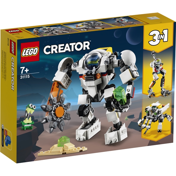 31115 LEGO Creator Rum-minerobot (Billede 1 af 4)
