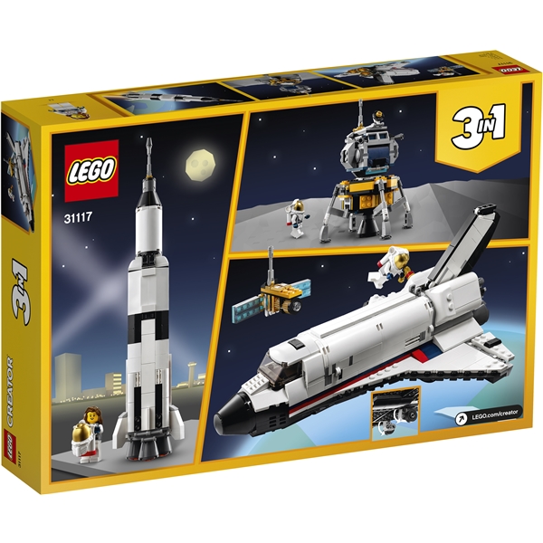 31117 LEGO Creator Rumfærge-eventyr (Billede 2 af 3)
