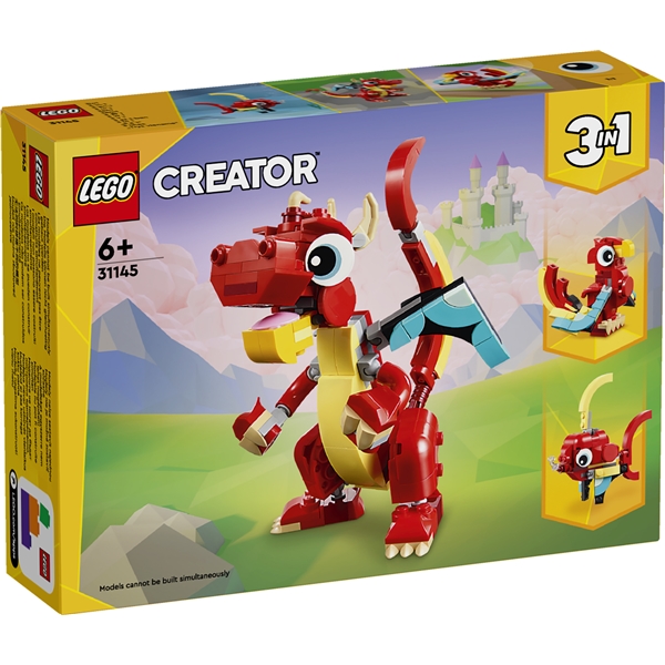 31145 LEGO Creator Rød Drage (Billede 1 af 6)