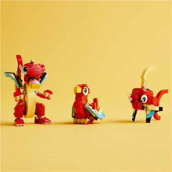 31145 LEGO Creator Rød Drage (Billede 6 af 6)