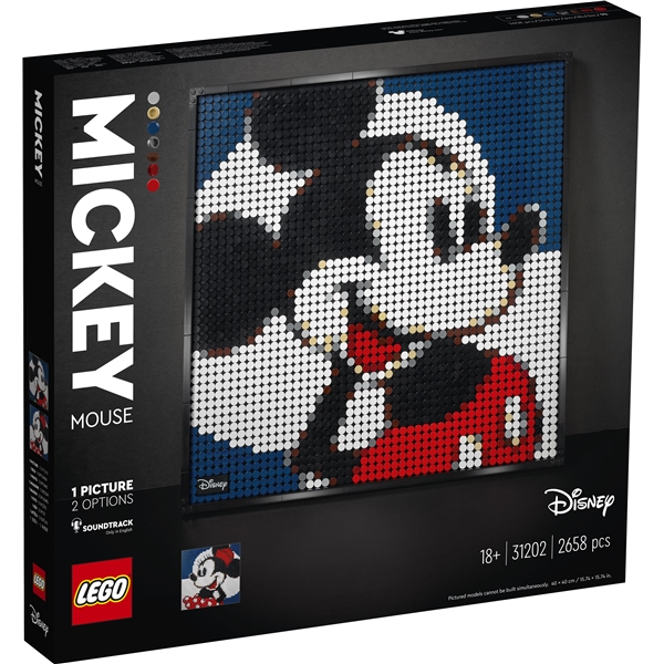 31202 LEGO Art Disneys Mickey Mouse (Billede 1 af 3)