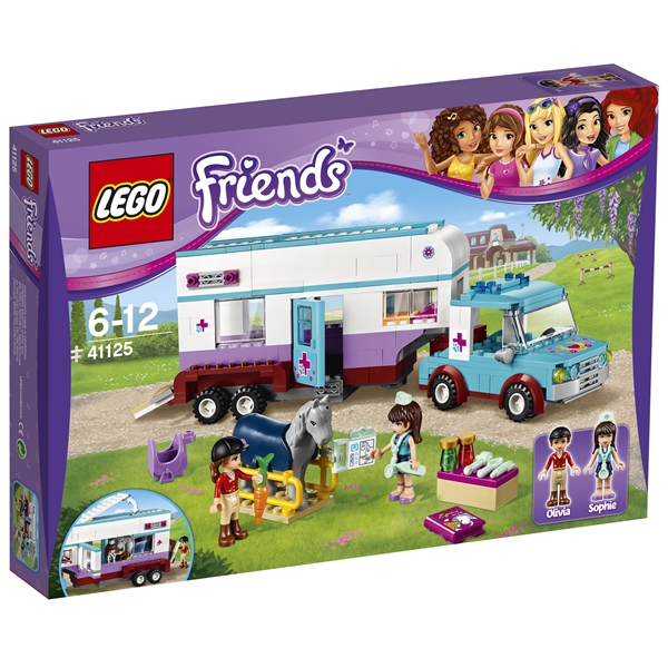 41125 LEGO Friends Dyrlægens Hestetrailer (Billede 1 af 3)