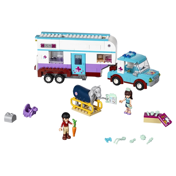 41125 LEGO Friends Dyrlægens Hestetrailer (Billede 2 af 3)