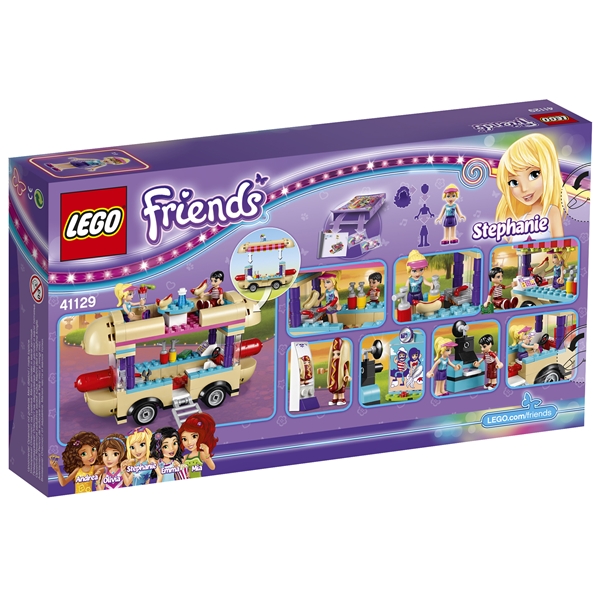 41129 LEGO Friends Forlystelsespark Hotdog-vogn (Billede 3 af 3)