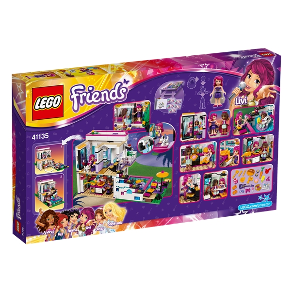 41135 LEGO Friends Livis popstjernehus (Billede 3 af 3)